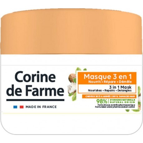 Corine de Farme MASQUE CAPILLAIRE 3EN1 pot 300ml