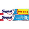 Signal Dentifrice Fraîcheur Blancheur 2x75ml x2 tubes 75ml