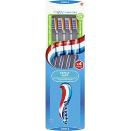 AQUAFRESH SOUPLE PACK X4