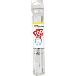 TOP BUDGET BAD MEDIUM LOT DE 2 2 brosses à dents