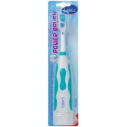 LABELL BAD ELECTRIQUE A PILES brosse à dents + 2 piles incluses