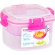 SISTEMA BOITE PLASTIQUE SANS EMBALLAGE 1CT 1CT PAS MICROONDABLE DUR ET TRANSPARENT 400ml