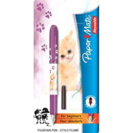 PAPERMATE REYNOLDS Stylo plum ANIMAUX 