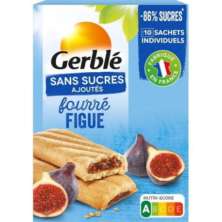 GERBLE BISCUITS FOURRES FIGUE SS