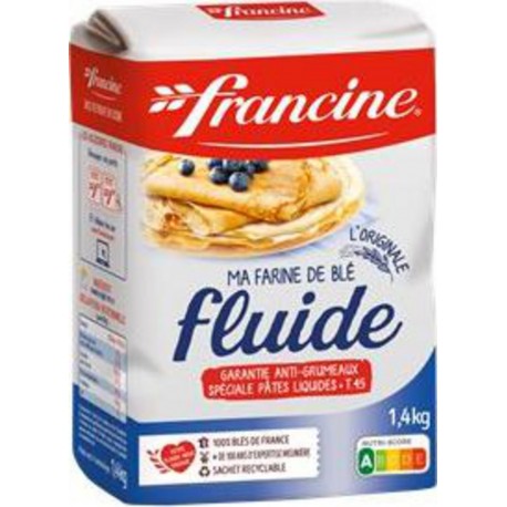 Francine Farine de blé T45 Fluide 1.4Kg