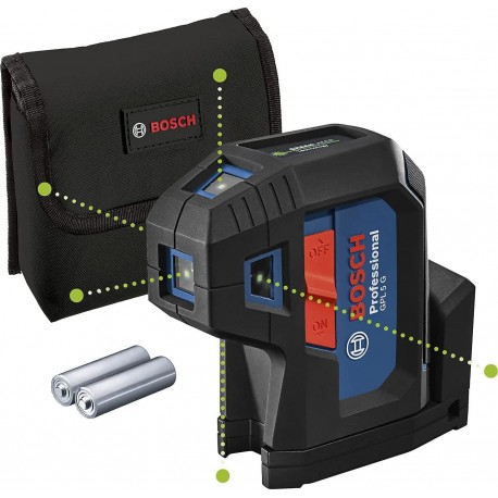 Bosch Laser GPL5G Green Laser points verts