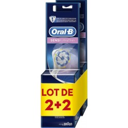 NC 2X2 BROSSETTES SENSITIVE boîte 2 brossettes