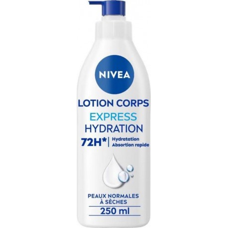 NIVEA LOTION CORPS EXPRESS HYDRATATION 250ml (lot de 2)