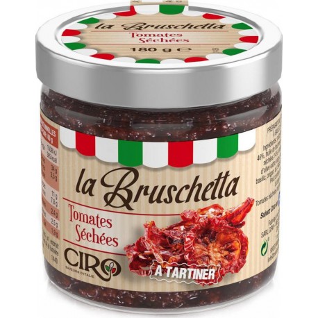 Ciro BRUSCHETTA TOMATES SECHEES s/gluten 180g