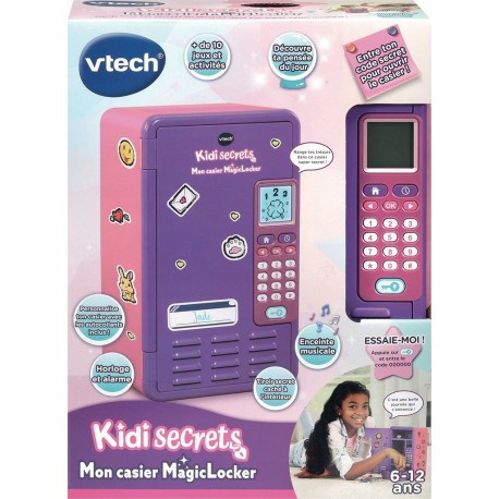 VTECH Mon Casier rose MagicLocker Kidi Secrets version française
