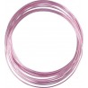 NC Fil Déco En Métal custom Diy 5m Rose Pâle