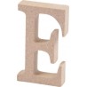 NC Lettre À Décorer e 5cm Naturel