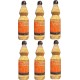 Lot 6x Vinaigrette À La Moutarde À L'ancienne Marcel Recorbet Bouteille 500ml les 6 bouteilles