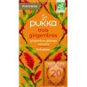 PUKKA Infusion trois gingembres bio 20 sachets