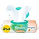 PAMPERS Lingettes Bébé Harmonie Protect & Care 4x44 x176