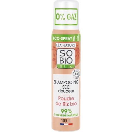 SO BIO ETIC Shampooing sec, Poudre de Riz Bio SO'BIO ETIC 100ml