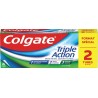 COLGATE Dentifrifice Bipack Trip Action Original Fresh 2x75ml 150ml
