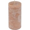 NC Bougie Pilier Déco rustique 10cm Taupe