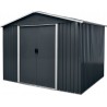 WERKAPRO Abri Jardin En Métal 6,6m2 2,38 X 2,79 X H1,99m