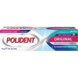 Polident Crème adhésive Original mentholé 44g