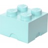 LEGO Storage Brick Boîte de Rangement bleu turquoise AQUA x4 40031742