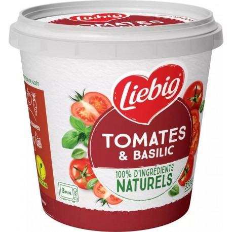 LIEBIG CUP TOMATES & BASILIC 350g