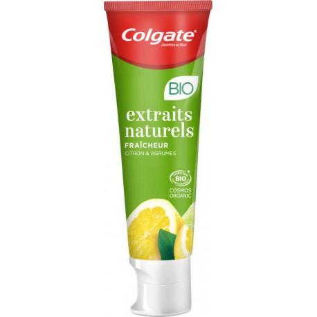 COLGATE EXTRAITS NATURELS BIO DENTIFRICE TUBE 75ml
