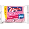 Spontex Eponges Salsa Power Efficacité Anti-Calcaire Par 2 (lot de 3 soit 6 éponges)