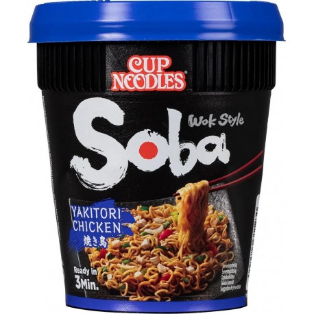 NISSIN CUP NOODLES Soba Wok Style YAKITORI CHICKEN 89g