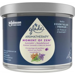 Glade Bougie Aromathérapie Moment of Zen Lavande & Santal