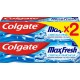 Colgate Dentifrice Max Fresh original 2x75ml 150ml