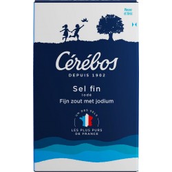 Cerebos Sel fin iodé 1Kg