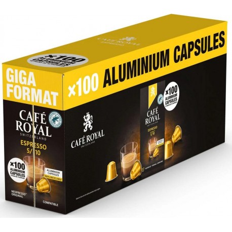 Café Royal Capsules Espresso x100 520g