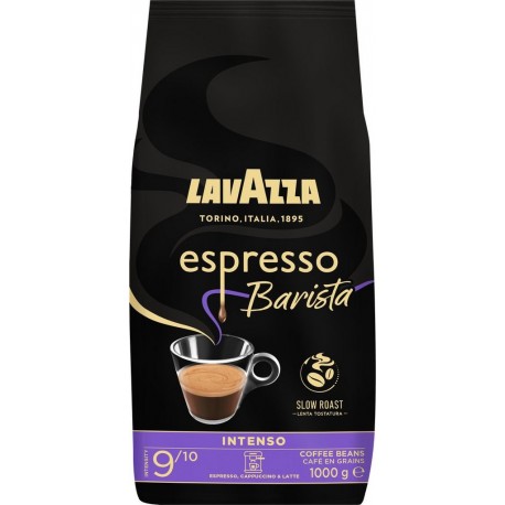 LAVAZZA Café en grain expresso barista intenso 1Kg