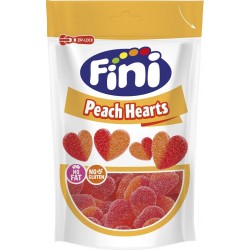 FINI Bonbons cœur de pêche 165g
