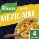 KNORR Soupe Déshydratée Mexicaine la poche de 64g