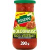 PANZANI Sauce bolognaise végétale 390g