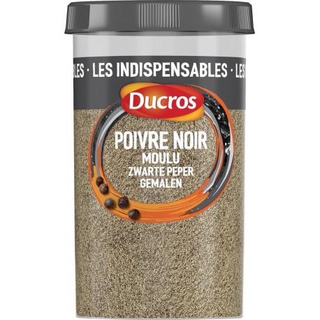 DUCROS Poivre noir moulu 95g