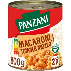PANZANI Macaroni tomate mozza 800g
