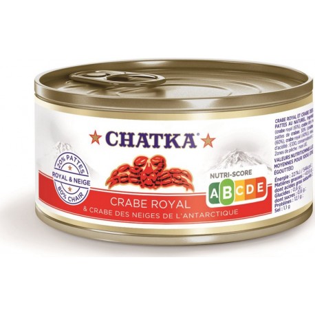 CHATKA Crabe royal 110g