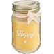 Atmosphera Bougie Parfumée Aglae 205g Jaune