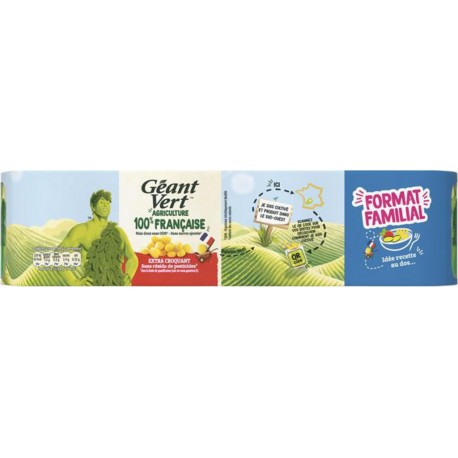 Géant Vert Maïs Extra croquant 4x140g