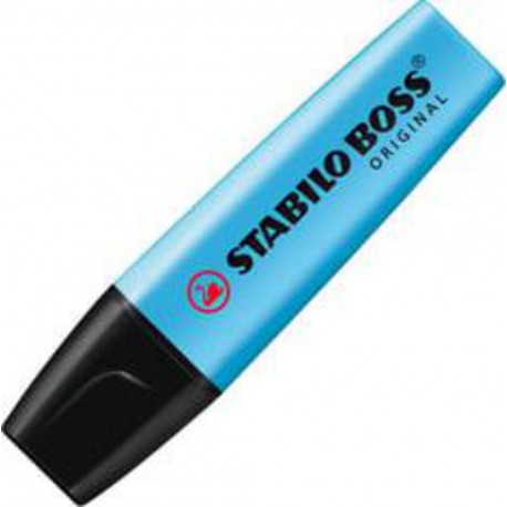 STABILO FLUO MAX BLEU
