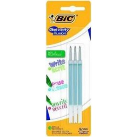 BIC R GELOCITY RECH VERT X3