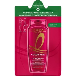 L'OREAL PARIS Shampooing Color Vive Protection Couleur Cheveux Colorés Elseve la recharge de 250ml