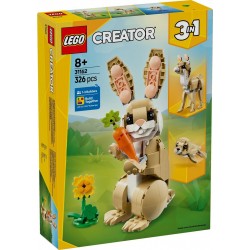 LEGO 3 Creator en 1 L'adorable Lapin 1162