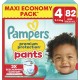 PAMPERS Couches Culottes Bébés Prenium Protection Pants 9-15Kg Taille 5 82 couches culottes