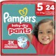 PAMPERS Couches Culottes Bébés Baby- Dry Pants 11-17Kg Taille 5 24 couches