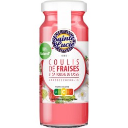 SAINTE LUCIE Coulis fraise cassis