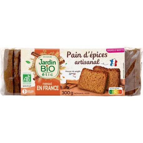 JARDIN BIO Pains d'épices Artisanal